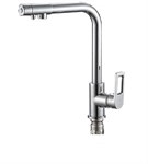 Flow Смеситель кухонный,трёхканальный 1572-5-WHITE-SPR