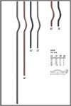 VENTURA concept Ручка-профиль L8219-200-LD-MB.