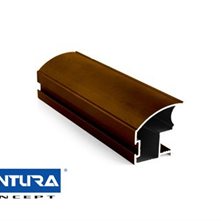 VENTURA concept Элементы для раздвижных дверей Вертикальный профиль ECO (коньяк)