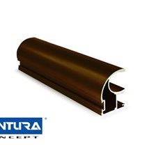 VENTURA concept Элементы для раздвижных дверей Вертикальный профиль Credo (коньяк)