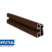 VENTURA concept Элементы для раздвижных дверей Вертикальный профиль UNI (коньяк)
