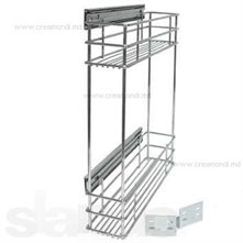 TIP TOP Фурнитура для мебели TIP TOP Бутылочница  D460 x W100 x H480 хром