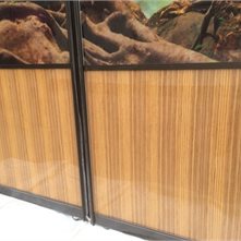River RIVER- натуральный шпон Шпон в триплексе 205 Yellow Zebrawood.