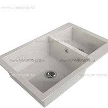 MAXSTONE MAXSTONE-гранитные мойки. Мойка с двумя чашами MS-19G-BEIGE