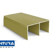 VENTURA concept Элементы для раздвижных дверей Направляющая  верхняя двойная (золото)