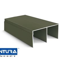 VENTURA concept Элементы для раздвижных дверей Направляющая  верхняя двойная (шампань)