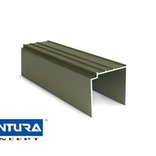 VENTURA concept Элементы для раздвижных дверей Направляющая одинарная (шампань)