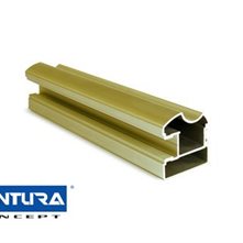 VENTURA concept Элементы для раздвижных дверей Вертикальный профиль FORMA (золото)