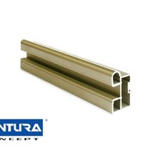 VENTURA concept Элементы для раздвижных дверей Вертикальный профиль UNI (золото)