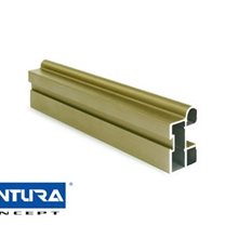VENTURA concept Элементы для раздвижных дверей Вертикальный профиль UNI (золото)
