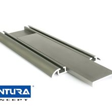 VENTURA concept Элементы для раздвижных дверей Рельса двойная (анода)