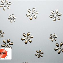 SIBU Design SIBU Deco-line 3D Flowers Gold