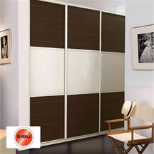 SIBU Design Примеры применения Sibu Stitched Leather для шкафа-купе