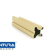 VENTURA concept Элементы для раздвижных дверей Вертикальный профиль Flutto (золото)