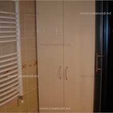  Мебель для ванной Шкаф в ванную комнату с фасадами Formica и ручками SIRO Artdecor