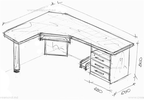 Стол для компьютера угловой