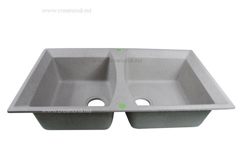 VilloМойки из гранитной крошки.Мойка двойная VO-G02G.