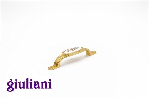 GiulianiРучки Giuliani ceramic.Ручка-мостик N06422-XU-96-Gold/BL-ceramic