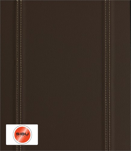 SIBU DesignDie Materialien: HautLL Dark Brown (ZN 200/Beige)