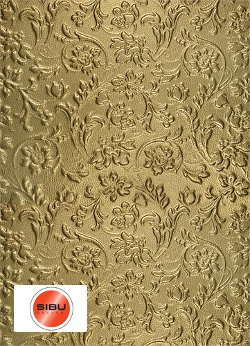 SIBU DesignSkóraLL FLORAL Gold mat