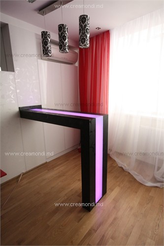 Мебель для домаБарная стойка  с подсветкой на светодиодах