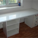 Formica HPL-ламинат Formica Blanco polar F3091 (Белый полярный)  в детской