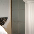 Mirror-made doors wardrobe adorns any interior