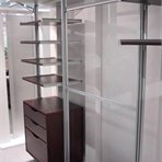  Furniture for work Wardrobe system is placed in the office