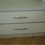  Примеры применения мебельных ручек. Ручка Giuliani R6030-LP-128-CR diamant