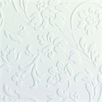 SIBU Design Skóra LL FLORAL White