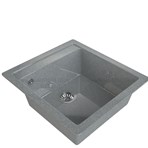 MAXSTONE Мойки из гранитной крошки. Мойка квадратная MS-10G-Dark Gray.