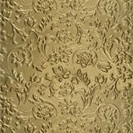 SIBU Design SIBU Leather LL FLORAL Gold mat