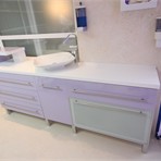  Мебель для работы Тумба с фасадами HPL Formica K 2116