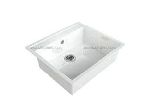 MAXSTONE Мойка прямоугольная MS-21G-WHITE PEARL