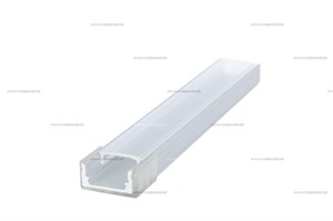 Алюминиевый канал накладной YD-1205Silver anodized