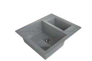 MAXSTONE Мойка полуторная  MS-27G-DARK GREY.