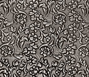 LL Floral Black/Silver mat