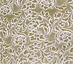 SIBU Design LL Floral White/Gold mat