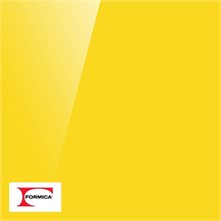 Formica Glänzende Wandtäfelung Formica AR+ Chrome Yellow F1485