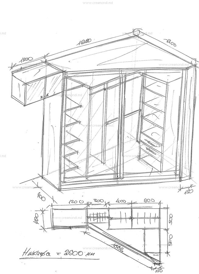 Чертеж углового. Эскиз углового шкафа купе. Угловой шкаф чертеж. Угловой шкаф купе чертеж. Угловой шкаф проект с размерами.