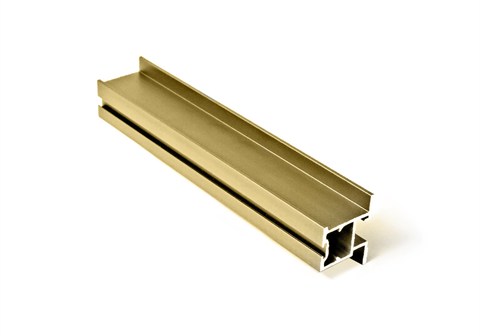 VENTURA conceptЭлементы для раздвижных дверейВертикальный профиль Quadro (золото)