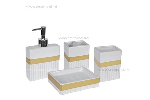 Dehua JiashunКерамические наборы для ванной комнатыНабор для ванной JS059